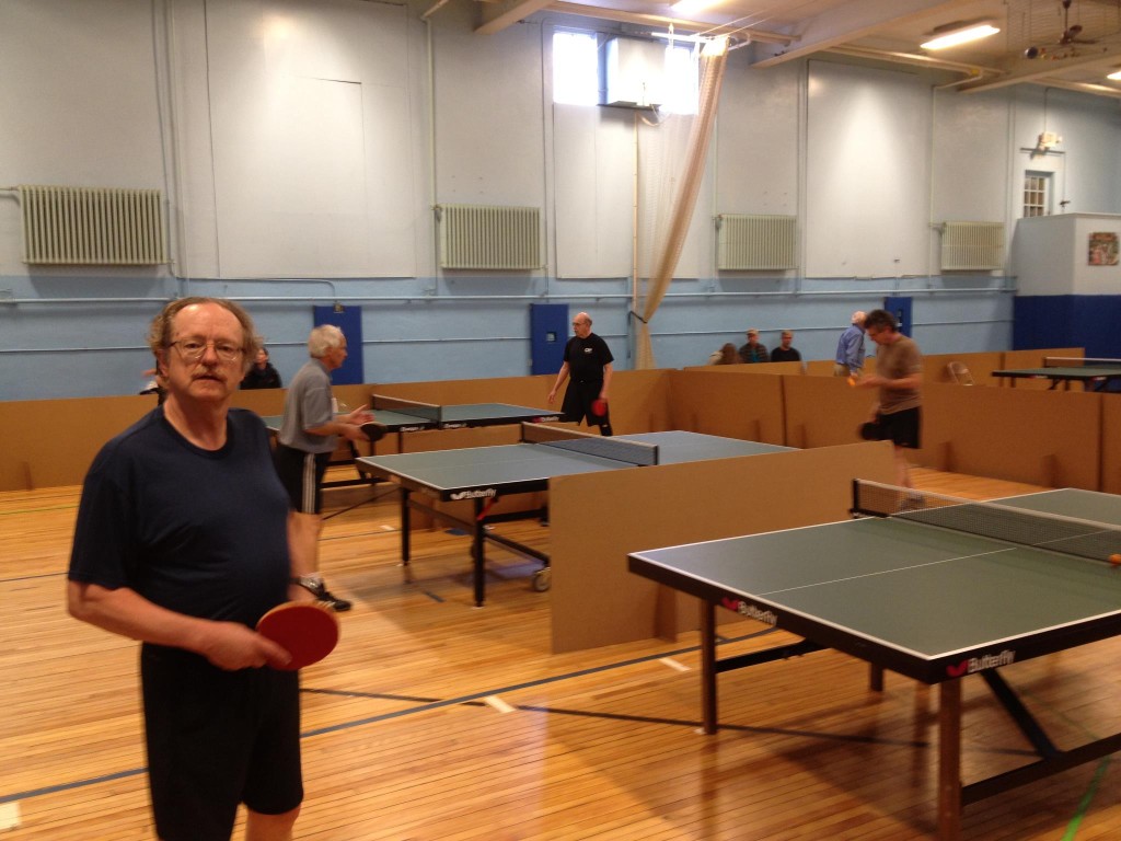 Bruce at a Rutland, Vermont GMTTC tournament.